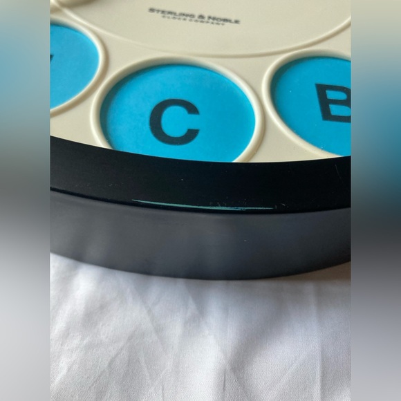 Sterling & Noble Clock Company Chemical Elements Wall Clock 15” Diameter - Picture 5 of 7